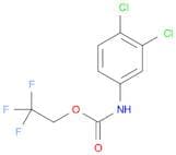2,2,2-Trifluoroethyl 3,4-dichlorophenylcarbamate