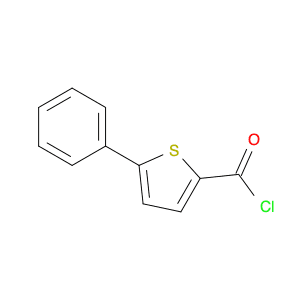 2-Thiophenecarbonylchloride, 5-phenyl-