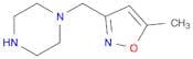 Piperazine, 1-[(5-methyl-3-isoxazolyl)methyl]-