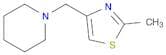 2-Methyl-4-(piperidin-1-ylmethyl)thiazole