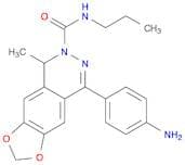 (+/-)-4-(4-Aminophenyl)-1,2-dihydro-1-methyl-2-propylcarbamoyl-6,7-methylenedioxyphthalazine