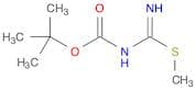 Carbamic acid, N-[imino(methylthio)methyl]-, 1,1-dimethylethyl ester