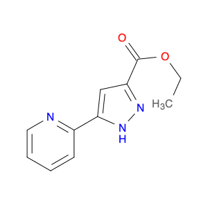 1H-Pyrazole-3-carboxylic acid, 5-(2-pyridinyl)-, ethyl ester