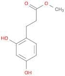 Benzenepropanoic acid, 2,4-dihydroxy-, methyl ester