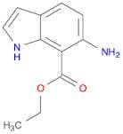 1H-Indole-7-carboxylic acid, 6-amino-, ethyl ester