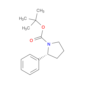 1-Pyrrolidinecarboxylic acid, 2-phenyl-, 1,1-dimethylethyl ester, (2R)-
