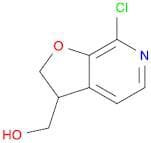 Furo[2,3-c]pyridine-3-methanol, 7-chloro-2,3-dihydro-