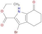 Ethyl 3-bromo-7-oxo-4,5,6,7-tetrahydro-1H-indole-2-carboxylate