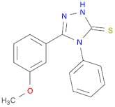 5-(3-Methoxyphenyl)-4-phenyl-4H-1,2,4-triazole-3-thiol
