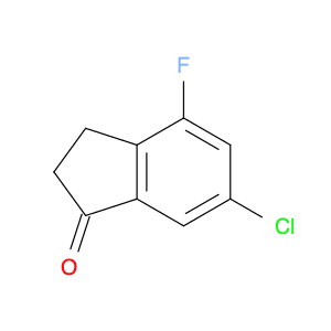1H-Inden-1-one, 6-chloro-4-fluoro-2,3-dihydro-
