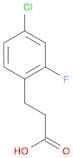 3-(2-Fluoro-4-chloro-phenyl)-propionic acid
