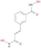 Benzamide,N-hydroxy-3-[3-(hydroxyamino)-3-oxo-1-propen-1-yl]-