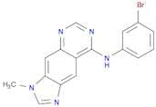 3H-Imidazo[4,5-g]quinazolin-8-amine, N-(3-bromophenyl)-3-methyl-