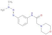 4-Morpholineacetamide, N-[3-(3,3-dimethyl-1-triazen-1-yl)phenyl]-