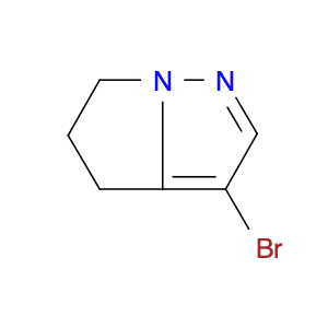 4H-Pyrrolo[1,2-b]pyrazole, 3-bromo-5,6-dihydro-