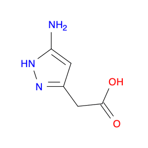 1H-Pyrazole-3-acetic acid, 5-amino-