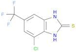 4-Chloro-6-(trifluoromethyl)-1H-benzo[d]imidazole-2-thiol