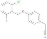 4-(2-Chloro-6-fluorobenzyloxy)phenylacetonitrile