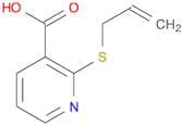 3-PYRIDINECARBOXYLIC ACID, 2-(2-PROPEN-1-YLTHIO)-