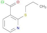2-(Propylthio)pyridine-3-carbonyl chloride