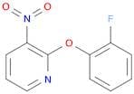 2-(2-Fluorophenoxy)-3-nitropyridine