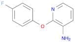 3-Amino-2-(4-fluorophenoxy)pyridine