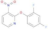 2-(2,4-Difluorophenoxy)-3-nitropyridine