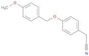 Benzeneacetonitrile, 4-[(4-methoxyphenyl)methoxy]-