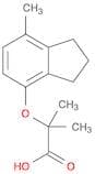 2-Methyl-2-((7-methyl-2,3-dihydro-1H-inden-4-yl)oxy)propanoic acid