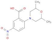 2-(2,6-Dimethylmorpholin-4-yl)-5-nitrobenzoic acid