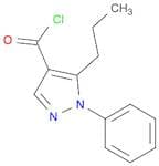 1-Phenyl-5-propyl-1H-pyrazole-4-carbonyl chloride
