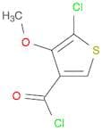 3-Thiophenecarbonyl chloride, 5-chloro-4-methoxy-