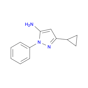 3-Cyclopropyl-1-phenyl-1H-pyrazol-5-amine
