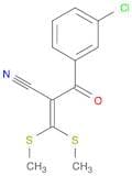 Benzenepropanenitrile, α-[bis(methylthio)methylene]-3-chloro-β-oxo-