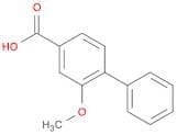 [1,1'-Biphenyl]-4-carboxylic acid, 2-methoxy-