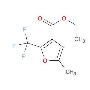 3-Furancarboxylic acid, 5-methyl-2-(trifluoromethyl)-, ethyl ester