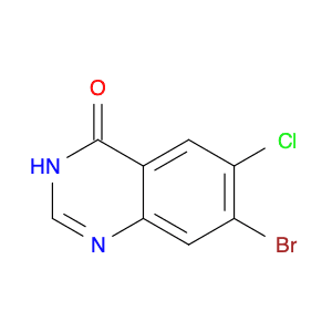 4(3H)-Quinazolinone, 7-bromo-6-chloro-