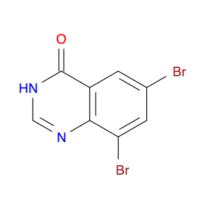 4(3H)-Quinazolinone, 6,8-dibromo-