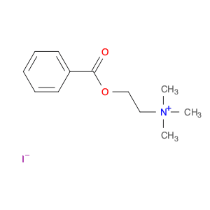 Ethanaminium, 2-(benzoyloxy)-N,N,N-trimethyl-, iodide (1:1)
