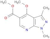 1H-Pyrazolo[3,4-b]pyridine-5-carboxylic acid, 4-methoxy-1,3-dimethyl-, methyl ester