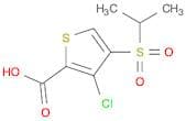 3-Chloro-4-(isopropylsulfonyl)thiophene-2-carboxylic acid