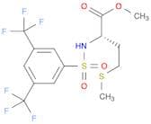 N-[3,5-Bis(trifluoromethyl)benzenesulfonyl]-L-methionine methyl ester