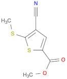 Methyl 4-cyano-5-(methylthio)thiophene-2-carboxylate