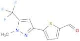 2-[1-Methyl-5-(trifluoromethyl)pyrazol-3-yl]-thiophene-5-carboxaldehyde