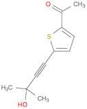 1-[5-(3-Hydroxy-3-methylbut-1-ynyl)-2-thienyl]ethan-1-one