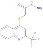 2-((2-(Trifluoromethyl)quinolin-4-yl)thio)acetohydrazide