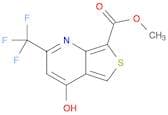 Methyl 4-hydroxy-2-(trifluoromethyl)thieno[3,4-b]pyridine-7-carboxylate