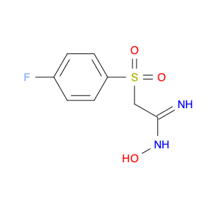 2-(4-Fluorobenzenesulfonyl)acetamide oxime