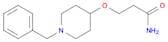 3-((1-Benzylpiperidin-4-yl)oxy)propanamide