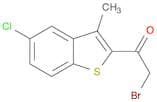 2-Bromo-1-(5-chloro-3-methylbenzo[b]thiophen-2-yl) ethan-1-one